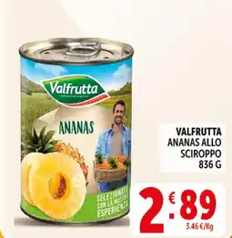 Deco Superstore Valfrutta ananas allo sciroppo offerta