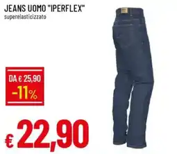 Galassia Jeans uomo "iperflex" superelasticizzato offerta