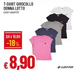 Galassia T-shirt girocollo donna lotto offerta