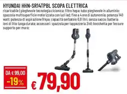 Galassia HYUNDAI HHN-SR14TPBL SCOPA ELETTRICA offerta
