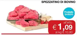 Coop Spezzatino di Bovino offerta