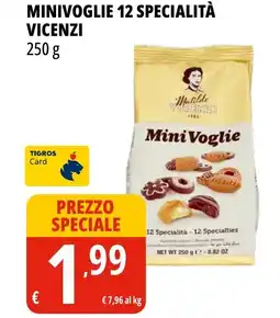 Tigros Minivoglie 12 specialità VICENZI offerta