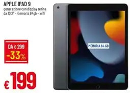 Galassia APPLE IPAD 9 offerta