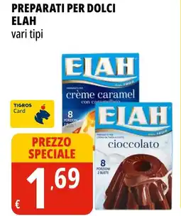 Tigros Preparati per dolci ELAH offerta