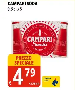 Tigros Campari soda offerta