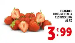 Deco Supermercati Fragole offerta
