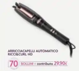 DPiù Bellissima arricciacapelli automatico ricci&curl HD offerta