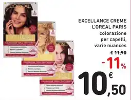 Spazio Conad Excellence L'OREAL PARIS offerta