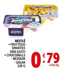 Deco Supermercati Nestlè fruttolo smarties offerta