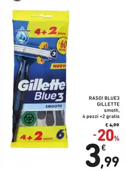 Spazio Conad Rasoi blue3 GILLETTE offerta