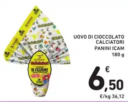Spazio Conad Uovo di cioccolato calciatori panini ICAM offerta