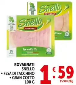 Deco Supermercati Rovagnati snello offerta