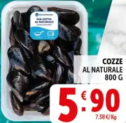 Deco Supermercati Cozze al naturale offerta