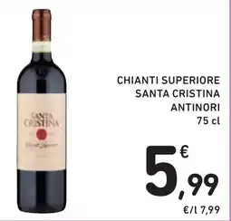 Spazio Conad Chianti superiore SANTA CRISTINA ANTINORI offerta