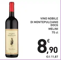 Spazio Conad Vino nobile di montepulciano DOCG MELINI offerta
