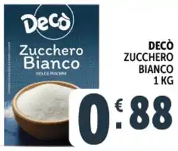 Deco Supermercati Decò zucchero bianco offerta