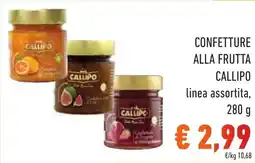 Spazio Conad Confetture alla frutta CALLIPO offerta