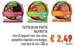 Spazio Conad Tutto in un piatto VALFRUTTA offerta