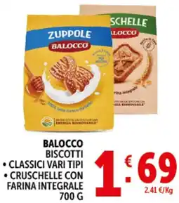 Deco Supermercati Balocco biscotti offerta