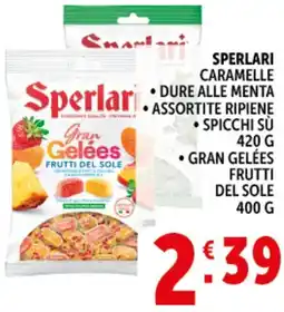 Deco Supermercati Sperlari caramelle offerta