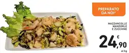Spazio Conad Mazzancolle mandorle e zucchine offerta