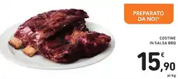 Spazio Conad Costine in salsa BBQ offerta