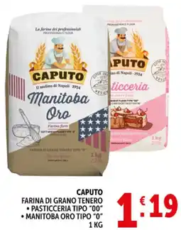 Deco Supermercati Caputo farina di grano tenero offerta