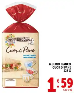 Deco Supermercati Mulino bianco cuor di pane offerta