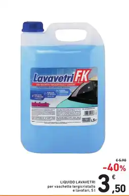 Spazio Conad Liquido LAVAVETRI FK offerta