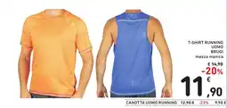 Spazio Conad T-shirt running uomo BRUGI offerta