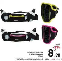 Spazio Conad Marsupio running portaborraccia BRUGI offerta