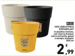 Spazio Conad Vasi linea ethica STEFANPLAST offerta