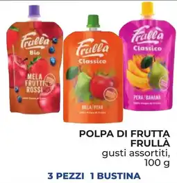 Spazio Conad Polpa di frutta FRULLÀ offerta