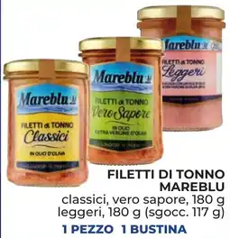 Spazio Conad Filetti di tonno MAREBLU offerta