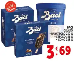 Deco Supermercati Baci gelato offerta