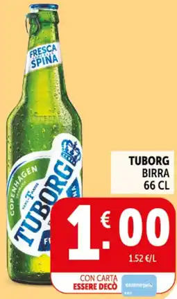 Deco Supermercati Tuborg birra offerta