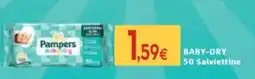 Proshop Pampers baby-dry 50 salviettine offerta