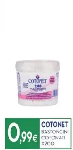 Proshop Cotonet bastoncini cotonati X200 offerta