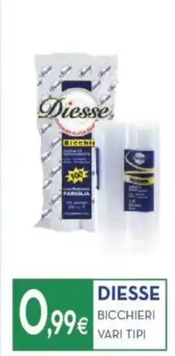 Proshop Diesse bicchieri offerta