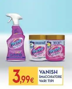 Proshop Vanish smacchiatore offerta
