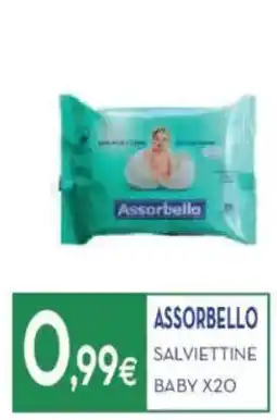 Proshop Assorbello salviettine baby x20 offerta