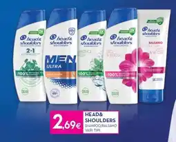 Proshop Head& shoulders shampoo/balsamo offerta