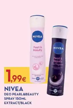 Proshop Nivea deo pearl&beauty spray extract/black offerta