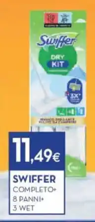 Proshop Swiffer completo+ 8 panni+ 3 wet offerta