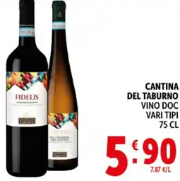 Deco Supermercati Cantina del taburno vino doc offerta