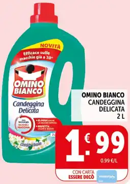 Deco Supermercati Omino bianco candeggina delicata offerta