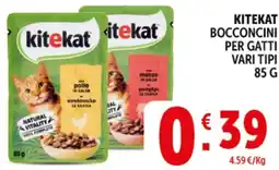 Deco Supermercati Kitekat bocconcini per gatti offerta