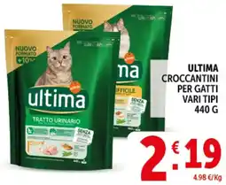 Deco Supermercati Ultima croccantini per gatti offerta