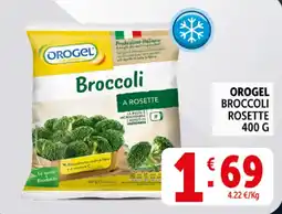 Deco Supermercati Orogel broccoli rosette offerta