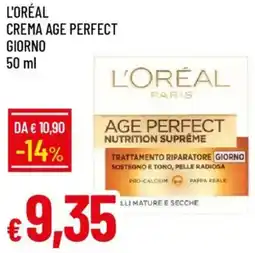 Galassia L'oréal crema age perfect giorno offerta